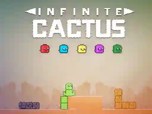 Mchezo Infinite Cactus online