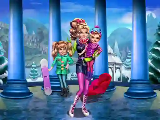Mchezo Girls Winter Fun online