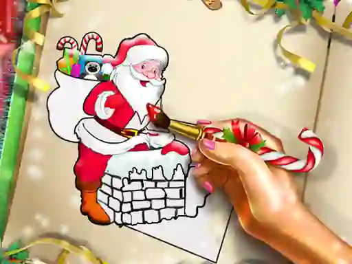 Mchezo Santa Christmas Coloring online