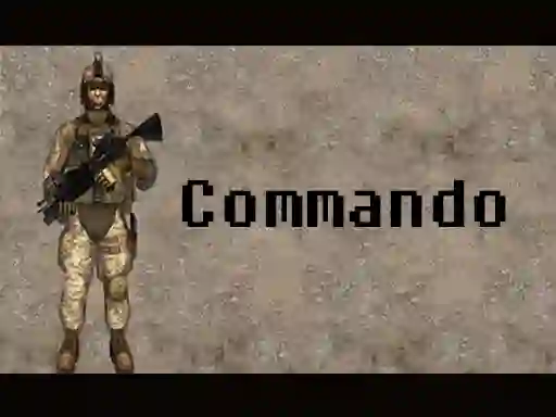 Mchezo Commando online