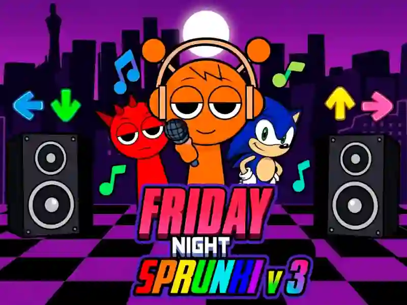 Mchezo Friday Night Sprunki v 3 online