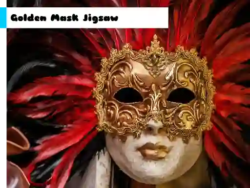 Mchezo Golden Mask Jigsaw online