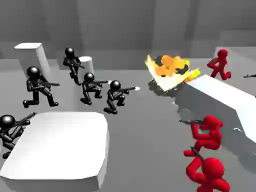 Mchezo Counter Stickman Battle Simulator online