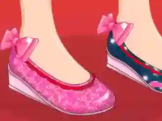 Mchezo Princess Mulan Shoes Design online