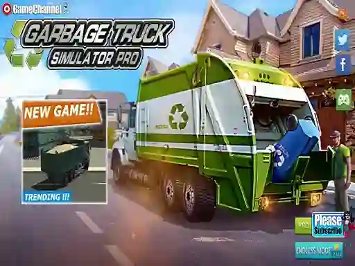 Mchezo Garbage Truck Simulator online