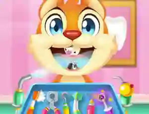Mchezo Crazy Animals Dentist online