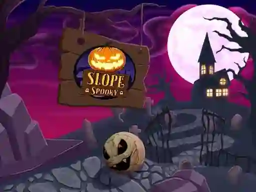 Mchezo Slope Spooky online