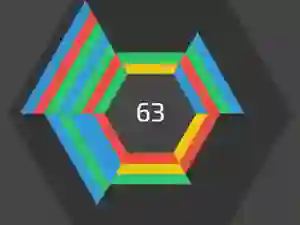Mchezo Color Hexagon online