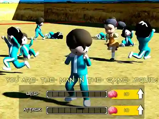 Mchezo Squid Game Crowd online