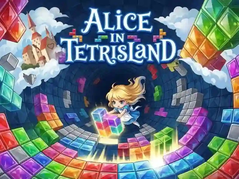 Mchezo Alice in Tetrisland online