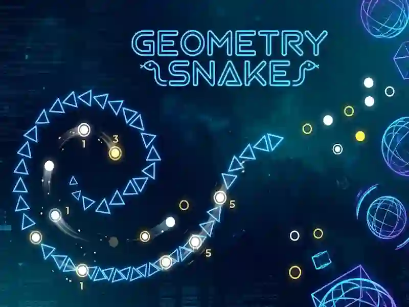 Mchezo Geometry Snake online