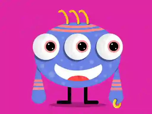 Mchezo Cute Little Monsters Memory online