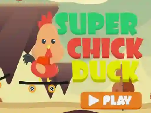 Mchezo Super Chick Duck online