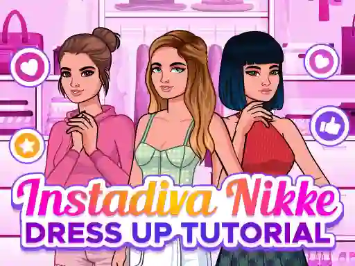 Mchezo Instadiva Nikke Dress Up Tutorial online