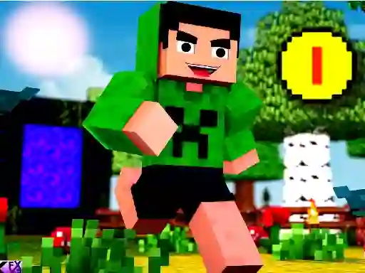 Mchezo Block Craft Jumping online