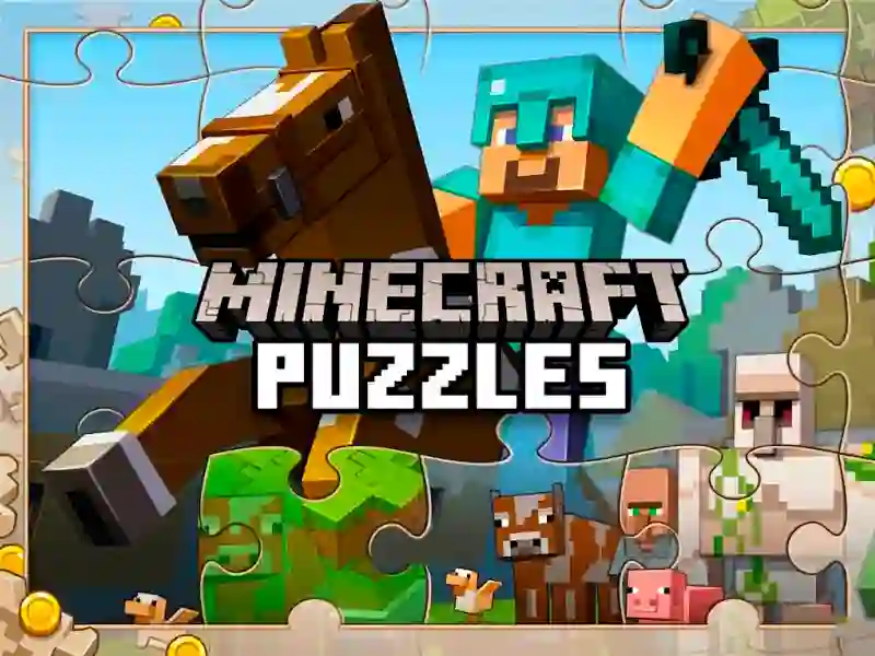 Mchezo Minecraft Puzzles online