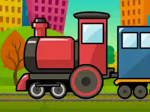 Mchezo Train Jigsaw online