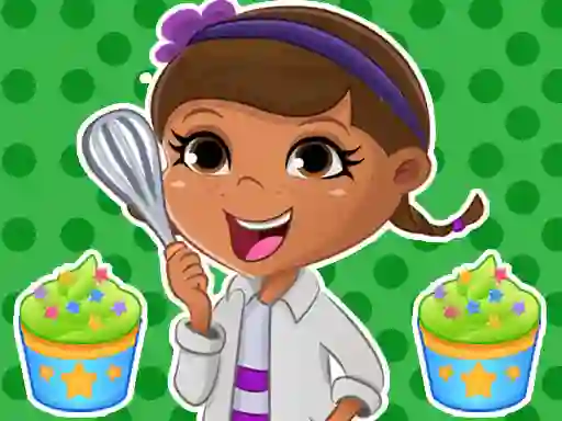 Mchezo Dottie Doc Mcstuffins Cupcake Maker online