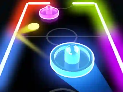 Mchezo Glow Hockey HD online