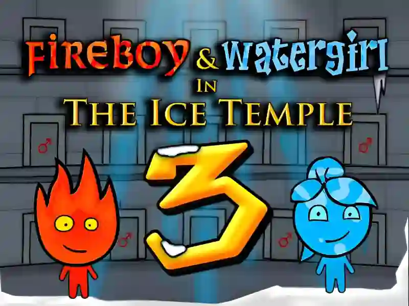 Mchezo Fireboy and Watergirl 3 - The Ice Temple online