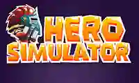 Mchezo Simulator hero online