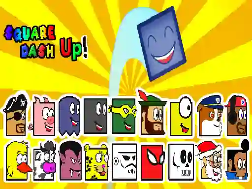 Mchezo Square Dash Up online
