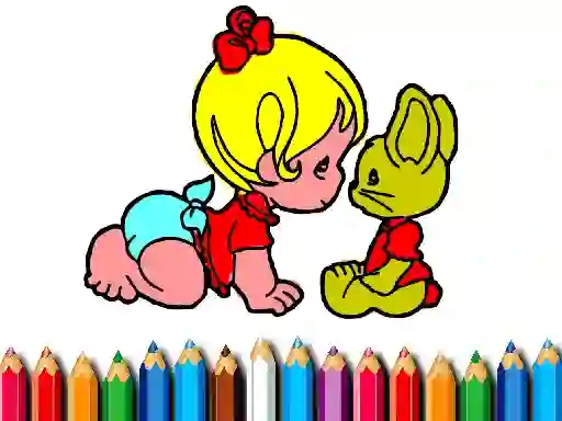 Mchezo Back To School: Aby Girl Coloring online