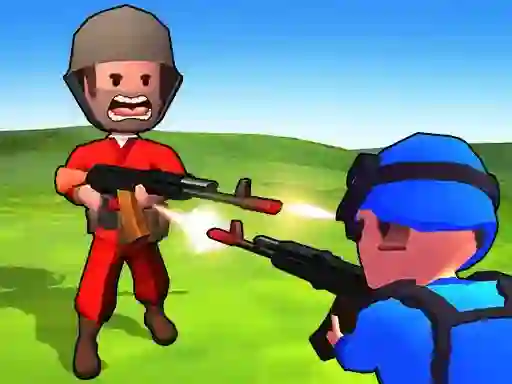 Mchezo Little Commander. Red vs Blue online