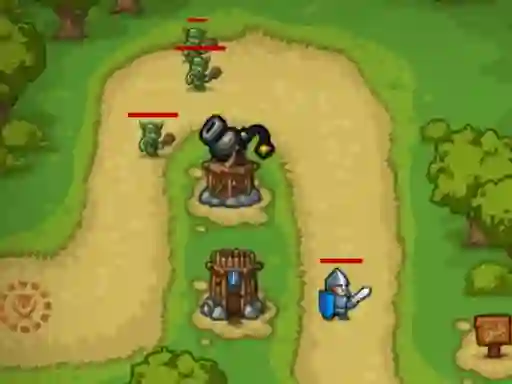 Mchezo Tower Defence 2d online