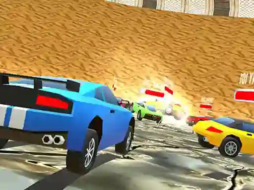 Mchezo Low Poly Smash Cars online