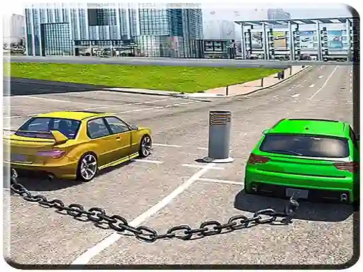 Mchezo Chained Cars Impossible Tracks online
