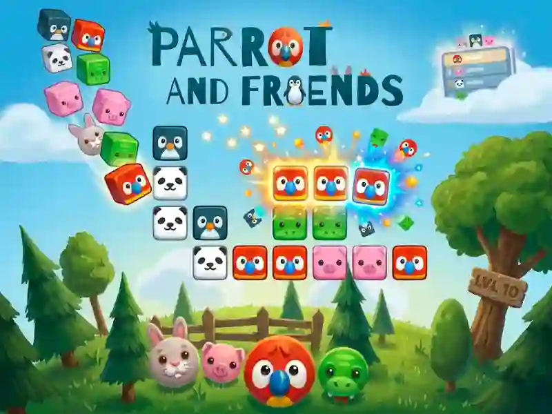 Mchezo Parrot and Friends online