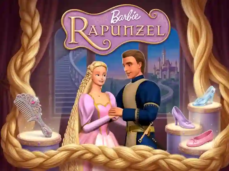 Mchezo Barbie Rapunzel online