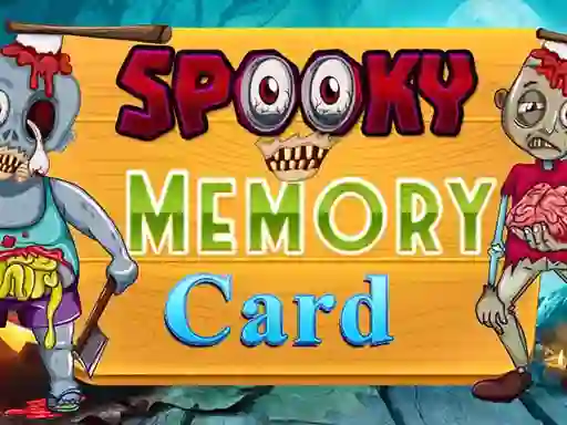 Mchezo Spooky Memory Card online
