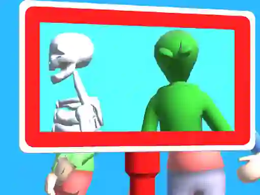 Mchezo Find Alien 3d online