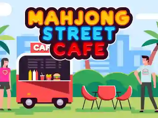 Mchezo Mahjong Street Cafe online
