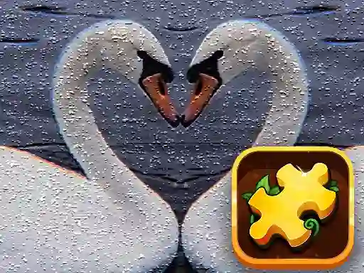 Mchezo Swan Puzzle Challenge online
