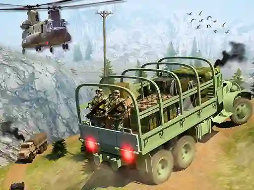 Mchezo Army Cargo Transport Driving online