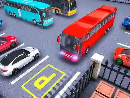 Mchezo Real Bus Parking Pick and Drop online