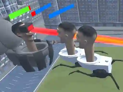 Mchezo Merge Toilet Skib Fight online