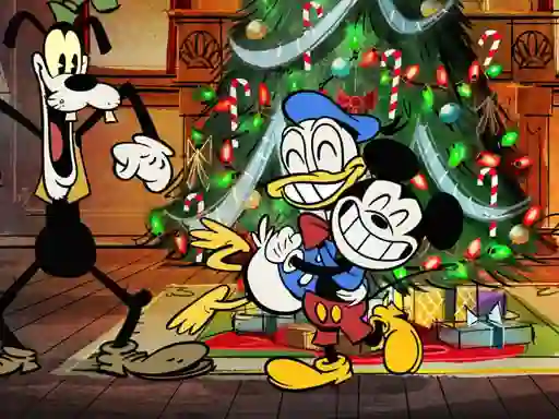 Mchezo Preparing Mickey For Christmas Match 3 online