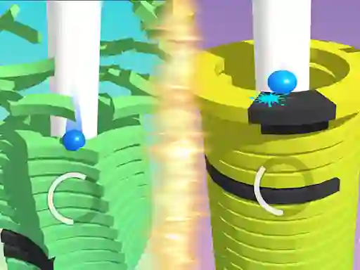 Mchezo Stack Ball Helix online