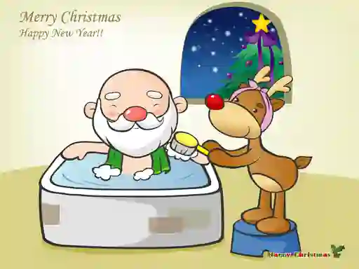 Mchezo Funny Christmas Puzzle online