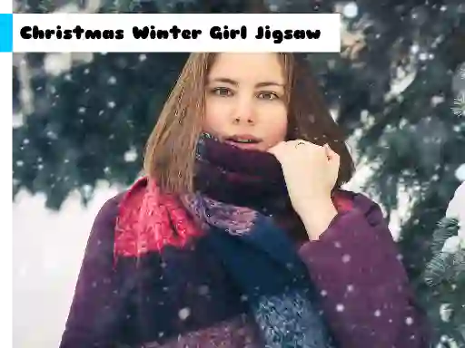 Mchezo Christmas Winter Girl Jigsaw online