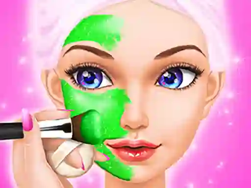 Mchezo Princess Games Makeup Salon online