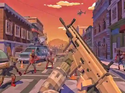 Mchezo Polygon War Z Zombie online