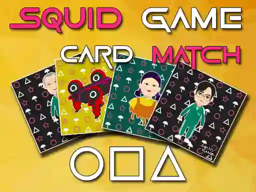 Mchezo Squid Game Memory Card Match online