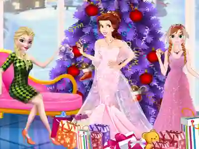 Mchezo Girls Christmas Party Prep online