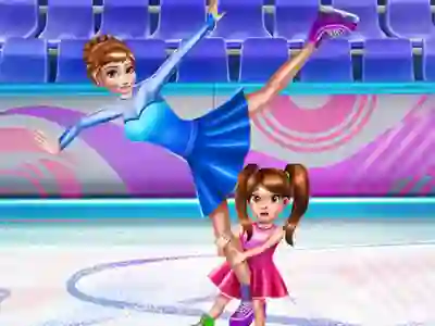 Mchezo Ice Skating Contest online