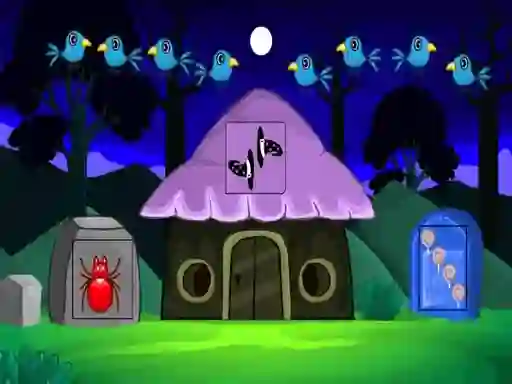 Mchezo Halloween Forest Escape 2 online